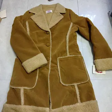 (204)Bin Bin 여성용 무스탕 코트