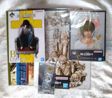 데스노트 제일복권 B상 L 피규어 C상 아크릴 보드 하위상