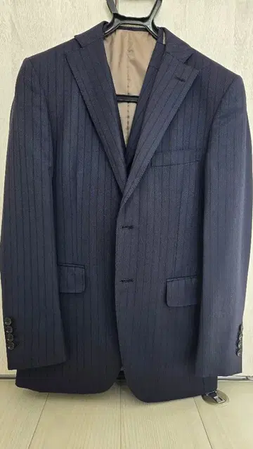 PSFA 네이비 쓰리피스 수트