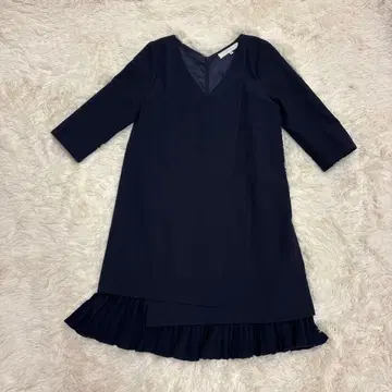 네이비 7부 소매 원피스 머큐리 듀오 MERCURYDUO M 사이즈