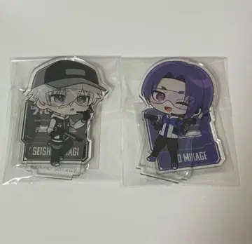 블루 록 나기 세이시로 미카게 레오 애니메이트 경품 아크릴 스탠드