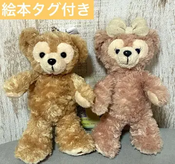 [ 그림책 택 포함 ] 더피 셰리메이 인형 배지 2체 묶음 판매