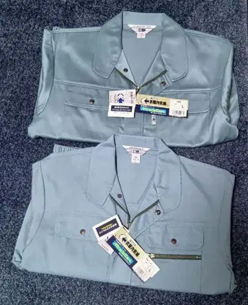 작업복 겉옷 2장 세트 L 사이즈 쿠로다루마 미사용품 택 포함
