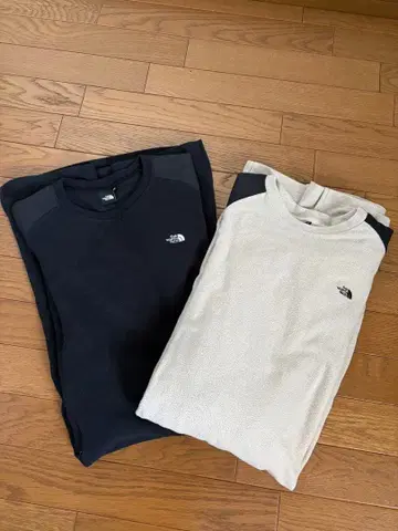 THE NORTH FACE 마터니티 긴팔 원피스 블랙 베이지