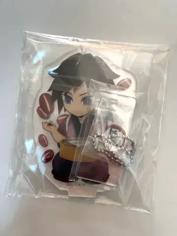 귀멸의 칼날 할로윈 토미오카 기유 팥 씻기 아크릴 스탠드 아크릴 키링