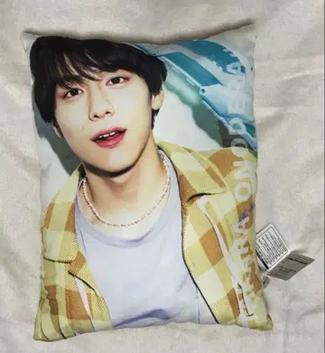 너의 꽃이 될 거야 오노데라 타카라 사진 쿠션 8LOOM 블루 쿠션