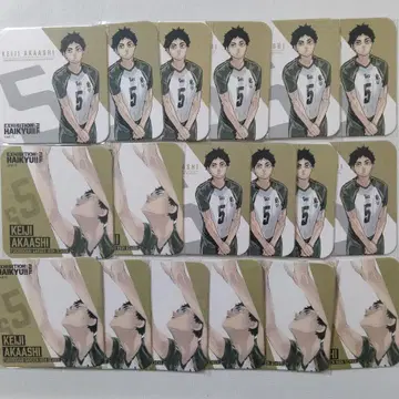 하이큐 아트 코스터 아카아시 케이지