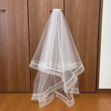 웨딩 베일 이층 튤 베일 타카미 브라이덜