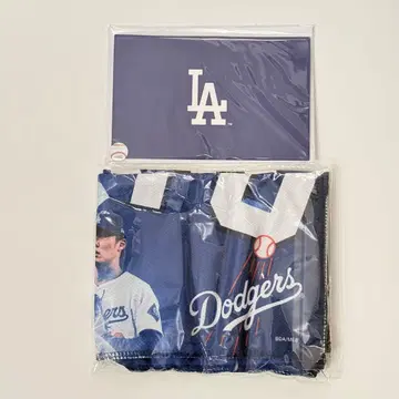 [미개봉] 다저스 팬클럽 회원 혜택 페이퍼 크래프트 야마모토 타월