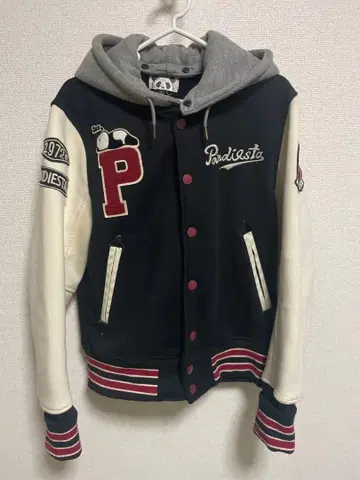 Pandalista 후드 부착 바시티 자켓 아메리카 원주민