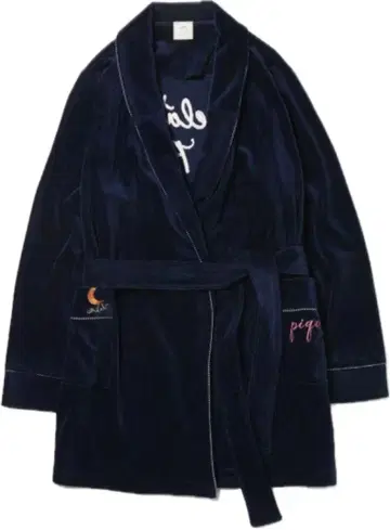 GELATO PIQUE 벨로아 로고 가운 룸웨어