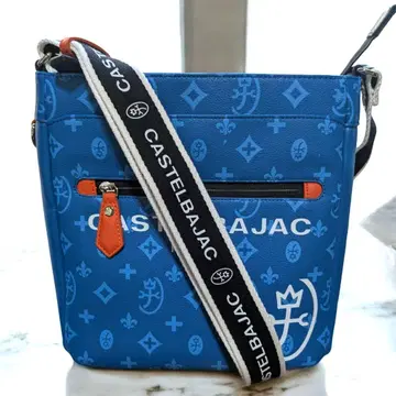 CASTELBAJAC 파랑 숄더백 사샤 블루 B5 숄더