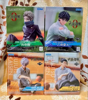 새상품 미개봉 은혼 3년 Z반 긴파치선생 데스크 피규어 3체 세트