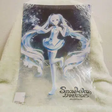 유키 미쿠 2015 SNOW MIKU LIVE! 클리어 포스터