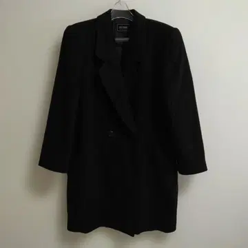 일본제 캐시미어 100% 코트 블랙 ML 새상품급