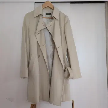 PROFILE 크림색 코트