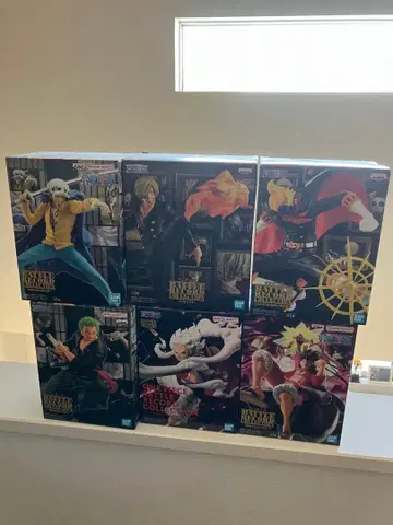 원피스 배틀 레코드 컬렉션 피규어 6체 세트