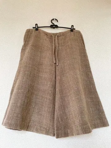 우사토 의류 Usaato 큐롯 팬츠 브라운