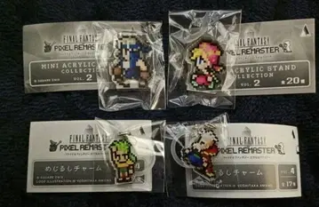 파이널 판타지 FF 픽셀 리마스터 미니 아크릴 스탠드 메지루시 참