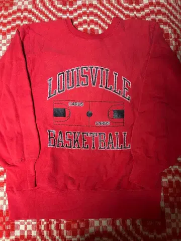 80s 챔피온 리버스 위브 블랙 프린트 맨투맨 USA제