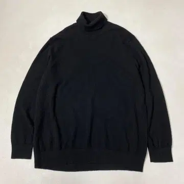 UNIQLO 레어 3XL 캐시미어 100 터틀넥 니트 풀오버