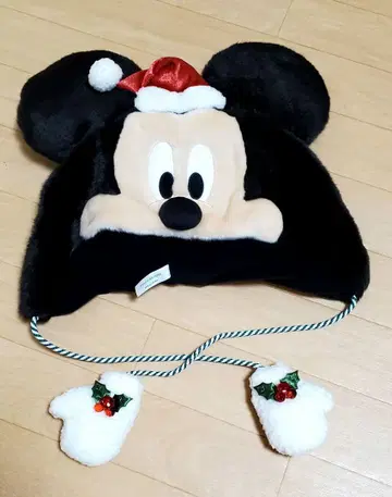 [미사용 새상품] 크리스마스 2025 미키 미니 팬캡