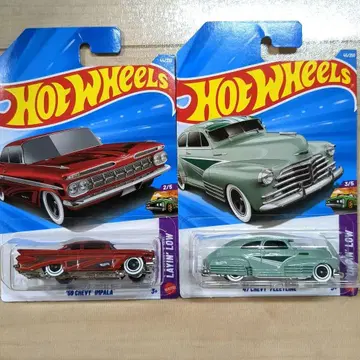 핫휠 '59 쉐비 임팔라 & '47 프리트라인