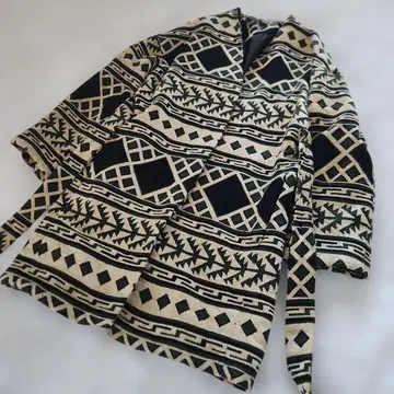 ZARA BASIC 자라 롱 코트 올 패턴 네이티브 아시안 노카라