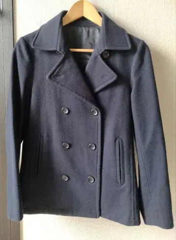 벨메종 네이비 피 코트 M 통학용으로도