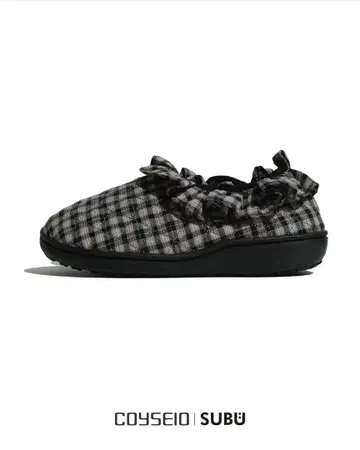 SUBU COYSEIO FLUFF CHECK PADDING SHOES 0