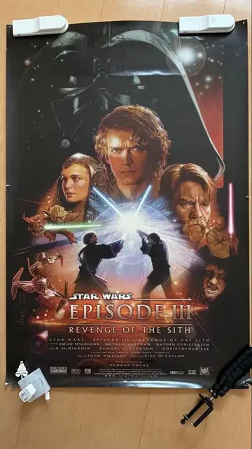 STAR WARS 에피소드 3 시스의 복수 포스터 102 x 72cm