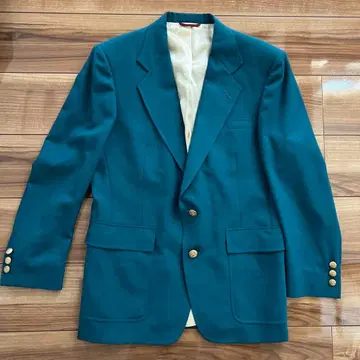 할인품 Jack Nicklaus 터콰이즈 테일러드 골프 자켓