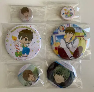 Free! Birthday Surprise! 캐릭터 컬렉션 캔뱃지
