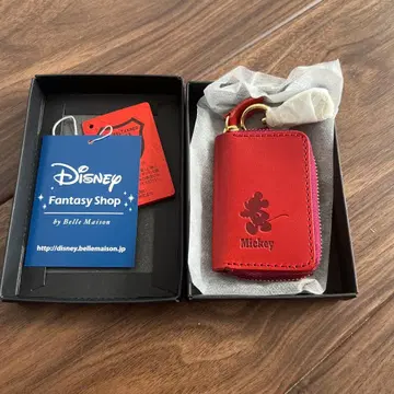 새상품 벨르메종 디즈니 도치기 가죽제 소가죽 스마트 키케이스 [일본제]