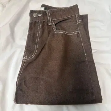 didot showroom 브라운 팬츠 데님