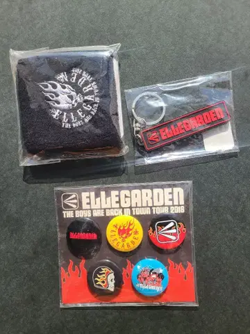 ELLEGARDEN 리스트 밴드 배지 키링