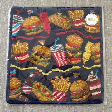 페이러 손수건 버거샵 햄버거 라브러리 FEILER