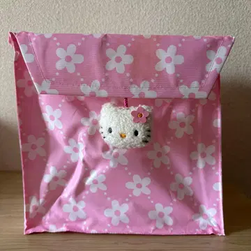 헬로키티 접이식 수납 박스 보관 케이스 2004년 레트로