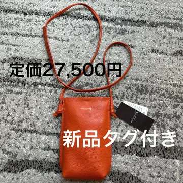 [택 포함 새상품] MACKINTOSH 오렌지 숄더백