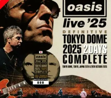 oasis DEFINITIVE TOKYO DOME 2025 미개봉