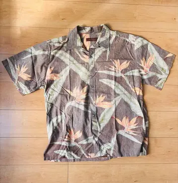 Tori Richard 플라워 프린트 하와이안 셔츠 L 사이즈