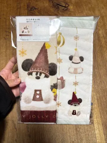 [ 미개봉 새상품 ] 도쿄 디즈니 리조트 릴린린 핸드 타월 미니 타월