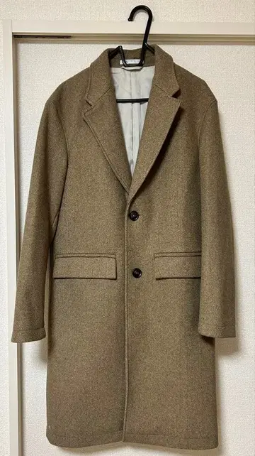 ZARA 브라운 체스터 코트 S 사이즈