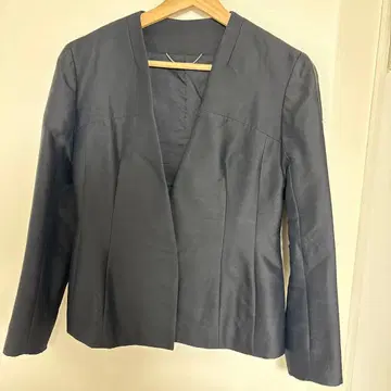 CELFORD 네이비 노카라 자켓