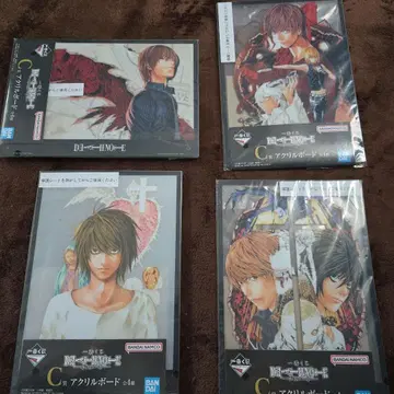 제일복권 데스노트 C상 아크릴 보드 전 4종 컴플리트