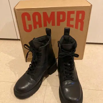 캠퍼 새상품급 숏부츠, Milah 중고 36