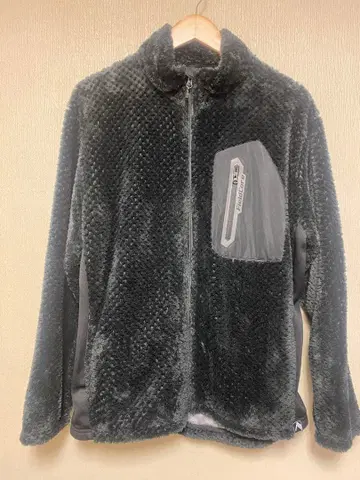 워크맨 플리스 자켓 LL 블랙