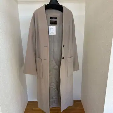 원가 세금 포함 42,120엔 QTUME 롱 코트