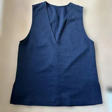 네이비 V넥 베스트 사이즈 3