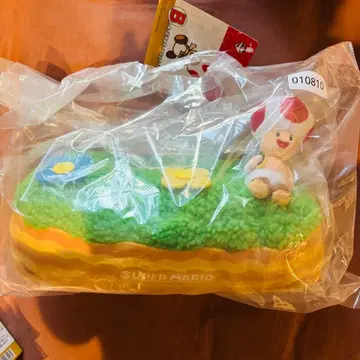 제일복권 슈퍼 마리오 B상 키노피오 티슈 케이스 미사용품